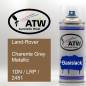 Preview: Land-Rover, Charente Grey Metallic, 1DN / LRP / 2451: 400ml Sprühdose, von ATW Autoteile West.